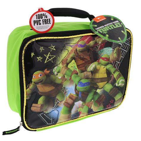 teenage mutant turtle lunch box